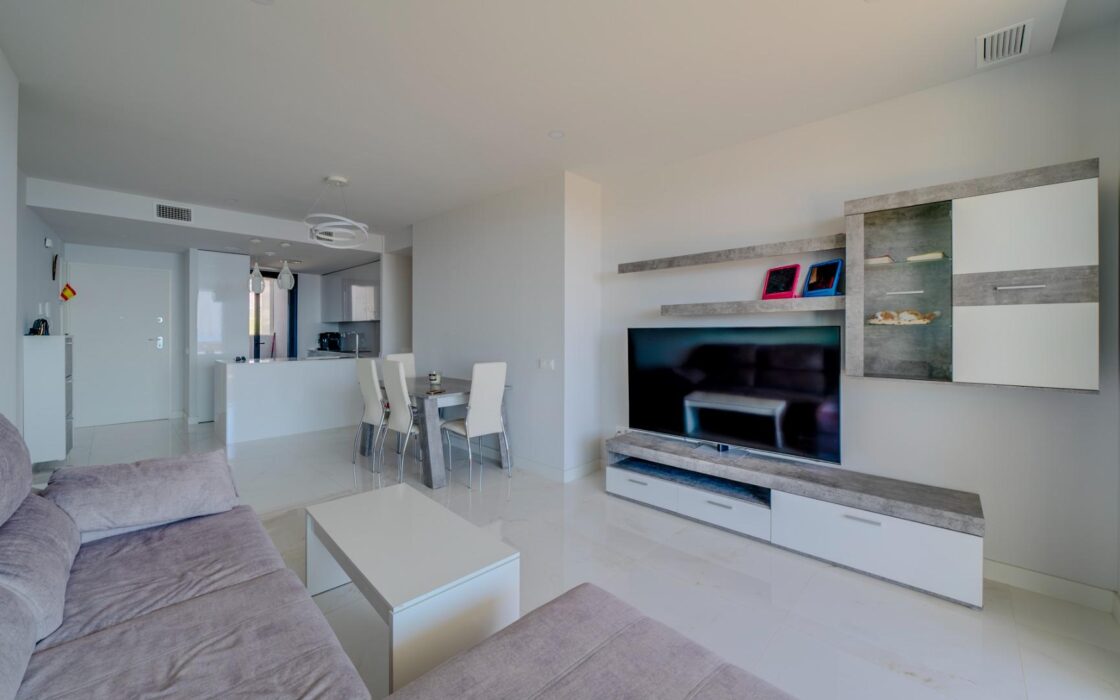 Апартаменты с видом на море в Бенидорме 130 кв.м 3 комнаты