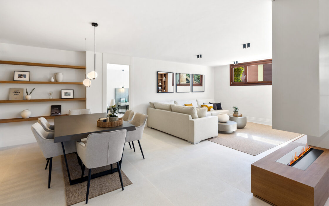 Вилла 654 кв.м на Золотой миле в Марбелье с видом на море