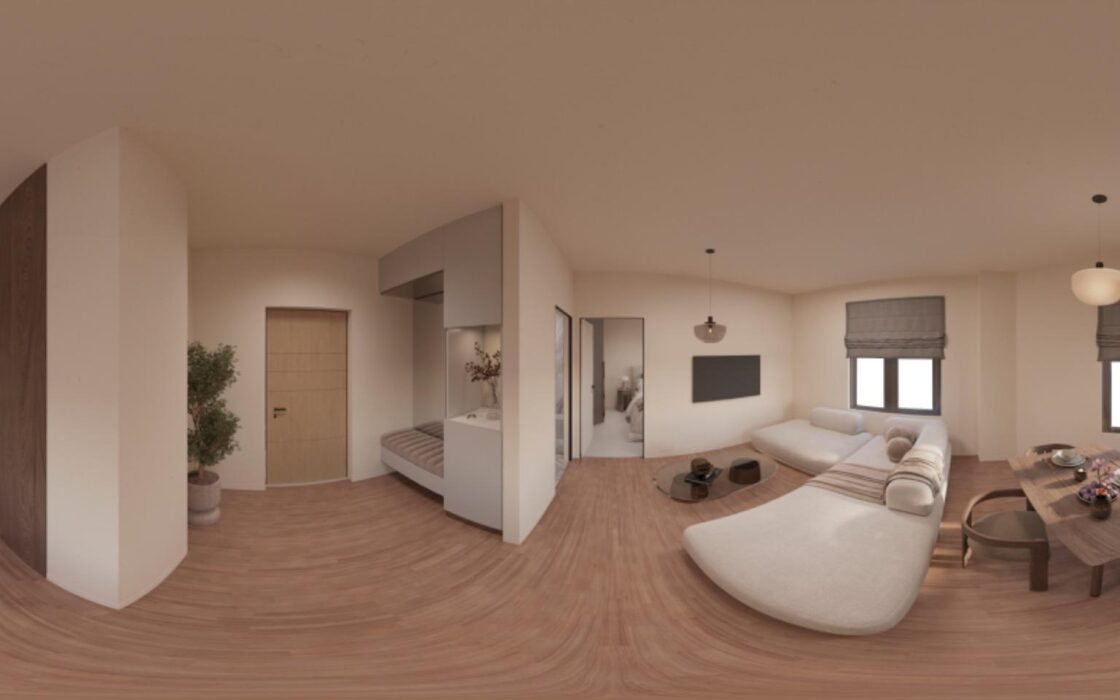 Нова квартира в Аліканте з терасою 53 кв.м в Каролінас Бахас