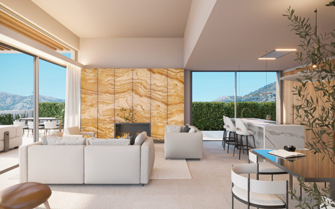 Вілли з панорамним видом на море в Фуенхіролі, 489.5 кв.м.