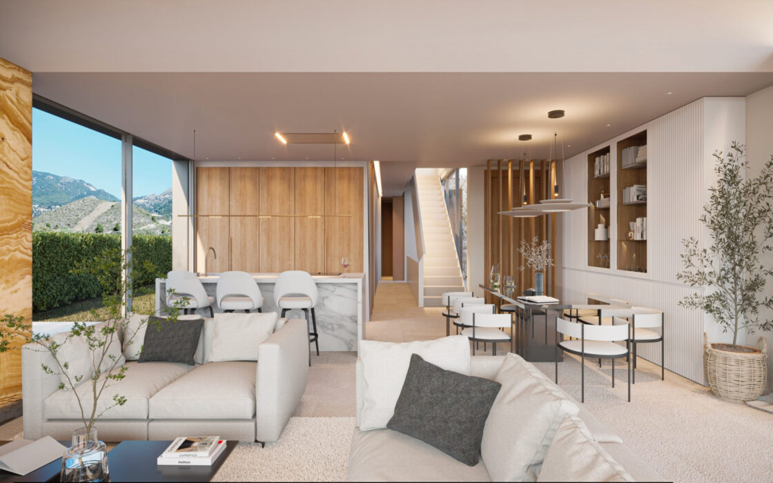 Вілли у Фуенхіролі з панорамним видом на море 518.36 кв.м