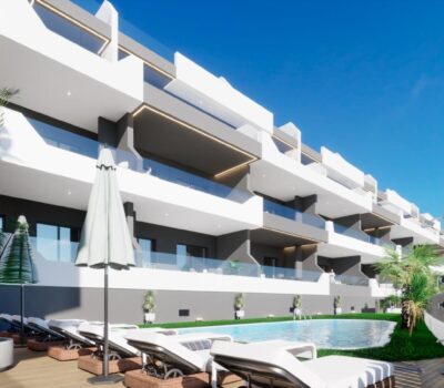 Новий будинок з терасою 16 м² у Бенихофар, 2 спальні