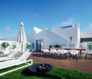 Новый дом с террасой 16 м² в Бенихофар, 2 спальни