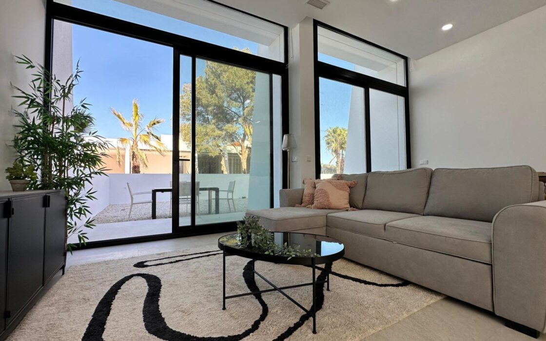 Двоквартирні будинки в Кальпе з терасою та басейном 139 кв.м