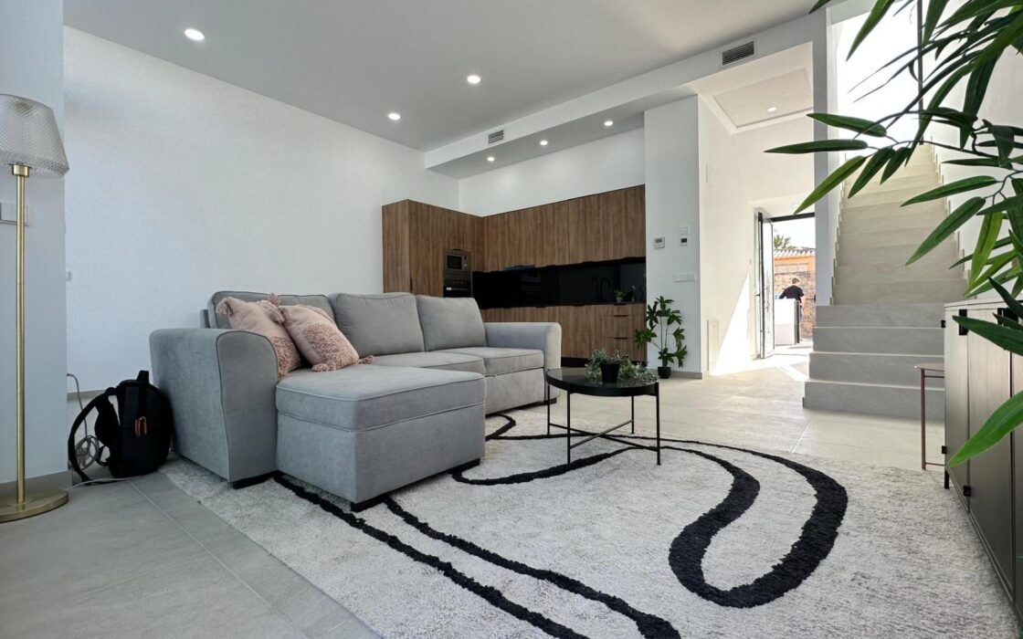 Двоквартирні будинки в Кальпе з терасою та басейном 139 кв.м