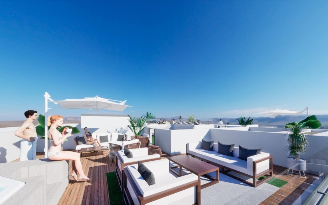 Новый дом с видом на море в Коста Бланка, 83 кв.м.