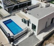 Виллы с террасой и бассейном в Полоп-де-ла-Марина 100-150 кв.м