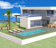 Виллы с бассейном в Полоп-де-ла-Марина, 150 кв.м, 3 спальни