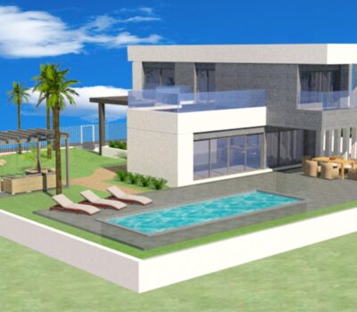 Вілли з басейном у Полоп-де-ла-Марина, 150 кв.м, 3 спальні