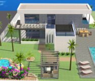 Виллы с бассейном в Полоп-де-ла-Марина, 150 кв.м, 3 спальни