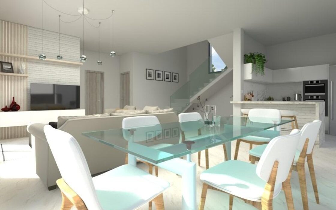 Вілла з басейном у Вільяхойосі, 3 спальні, 300 м до моря