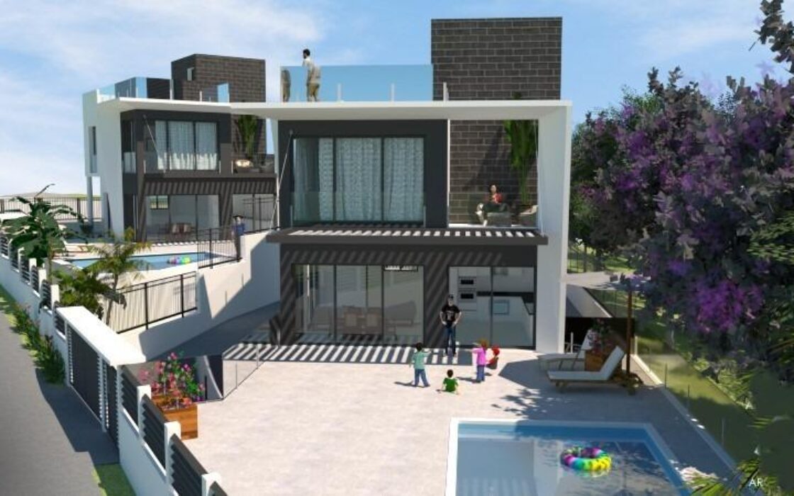 Вілла з басейном у Вільяхойосі, 3 спальні, 300 м до моря