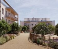 Новый жилой комплекс в Годелле с террасами у моря, 2-4 спальни