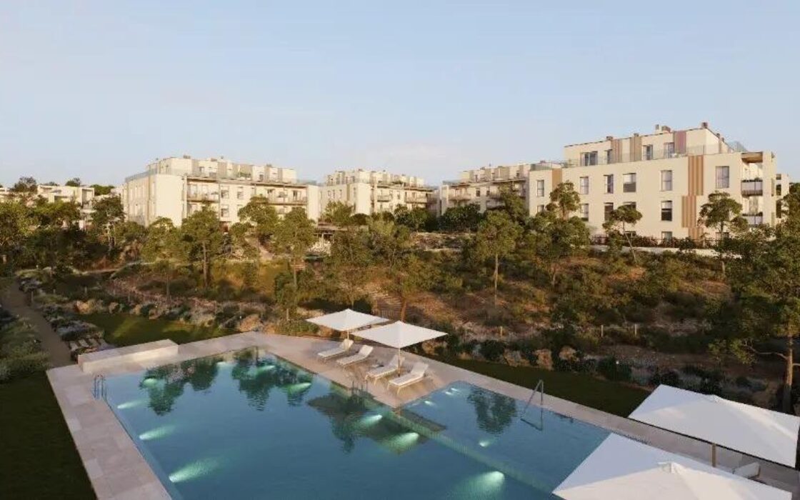 Новый комплекс в Годелле с террасами и бассейном 98 кв.м.