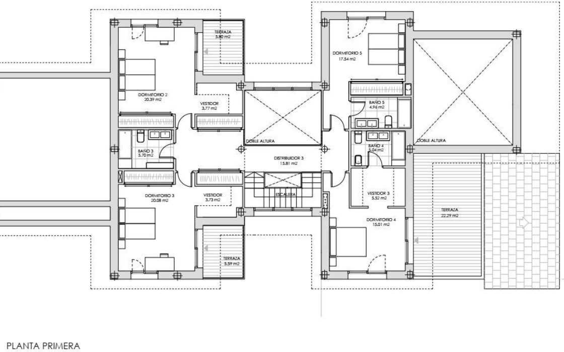 Жилой комплекс с виллой в Торрелодонес 6 спален 1205 кв.м