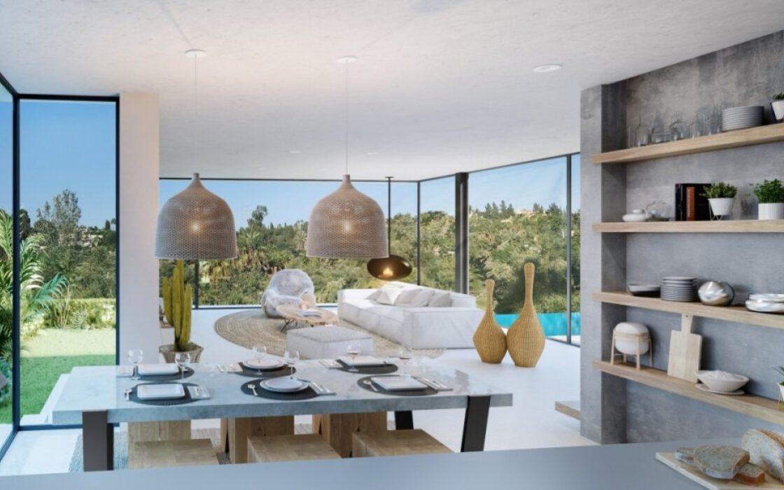 Вилла на первой линии гольфа в Эль Кампанарио 368 кв.м