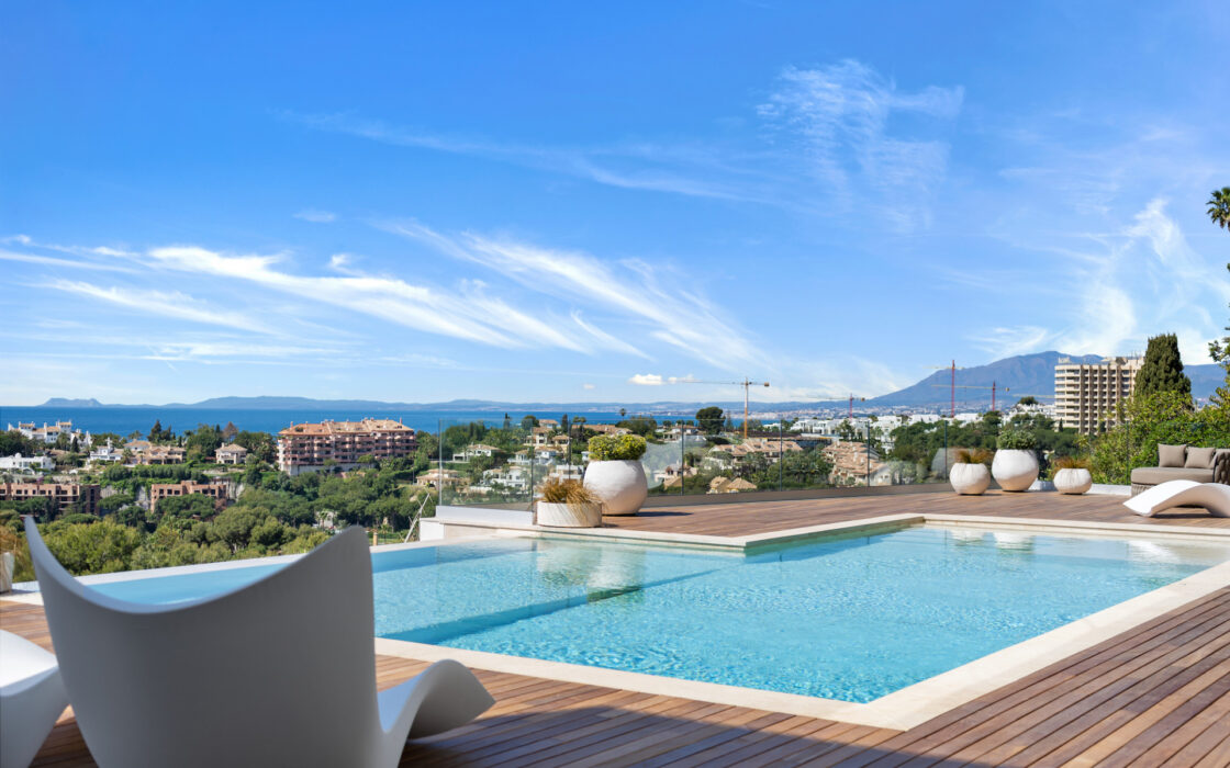 Вилла в Марбелье с 4 спальнями и террасой 450 кв.м.