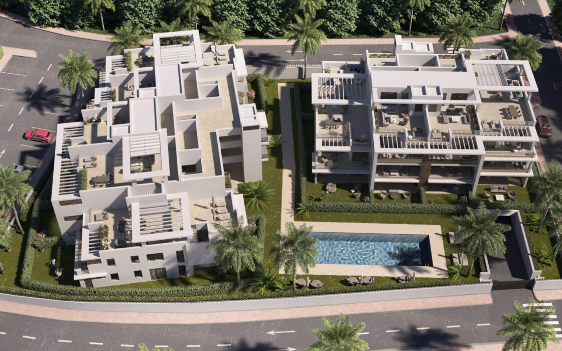 Роскошная квартира с террасой в Эстепоне, 112.88 кв.м.