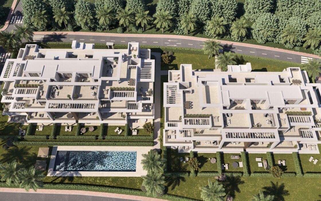 Роскошная квартира с террасой в Эстепоне, 112.88 кв.м.