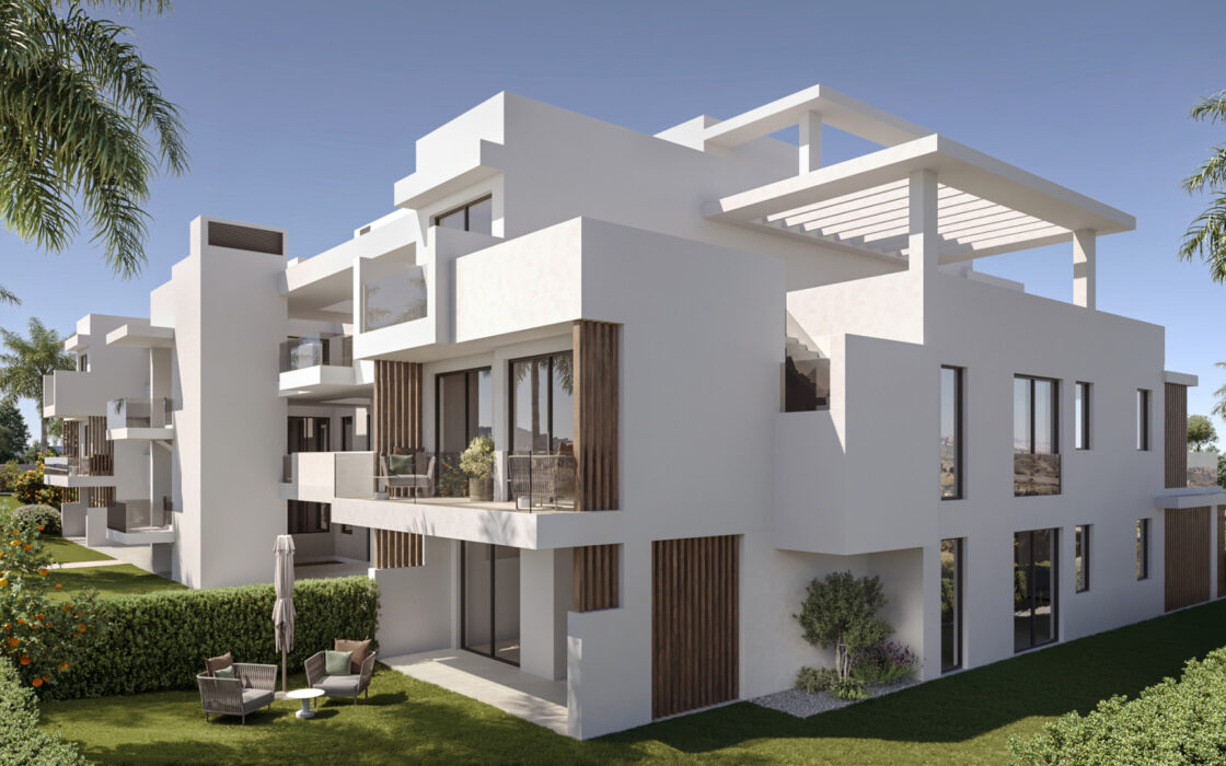 Роскошная квартира с террасой в Эстепоне, 112.88 кв.м.