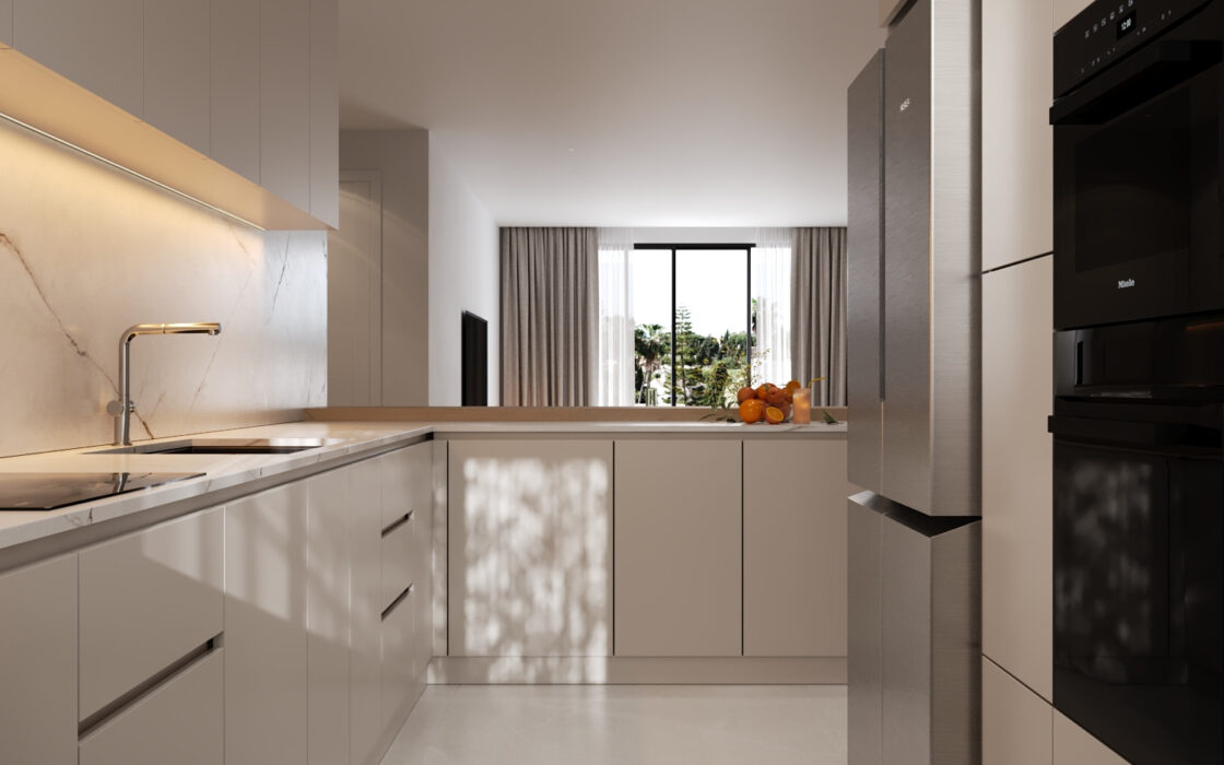 Роскошная квартира с террасой в Эстепоне, 112.88 кв.м.