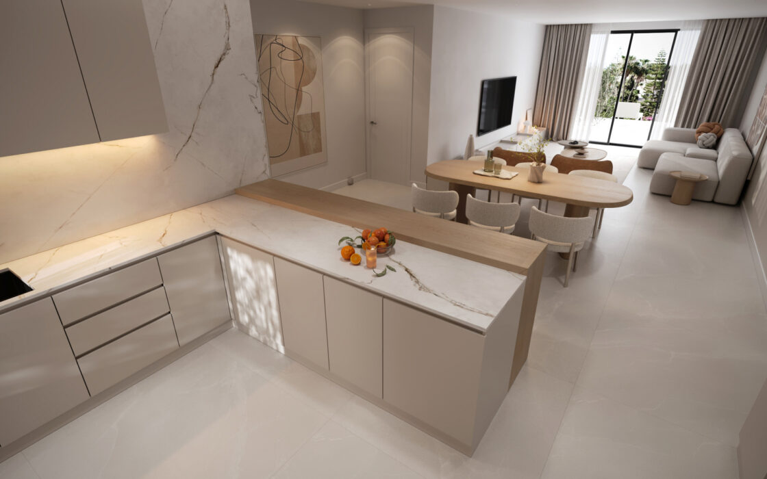 Роскошная квартира с террасой в Эстепоне, 112.88 кв.м.