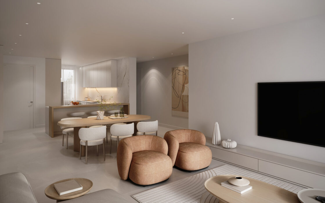 Роскошная квартира с террасой в Эстепоне, 112.88 кв.м.