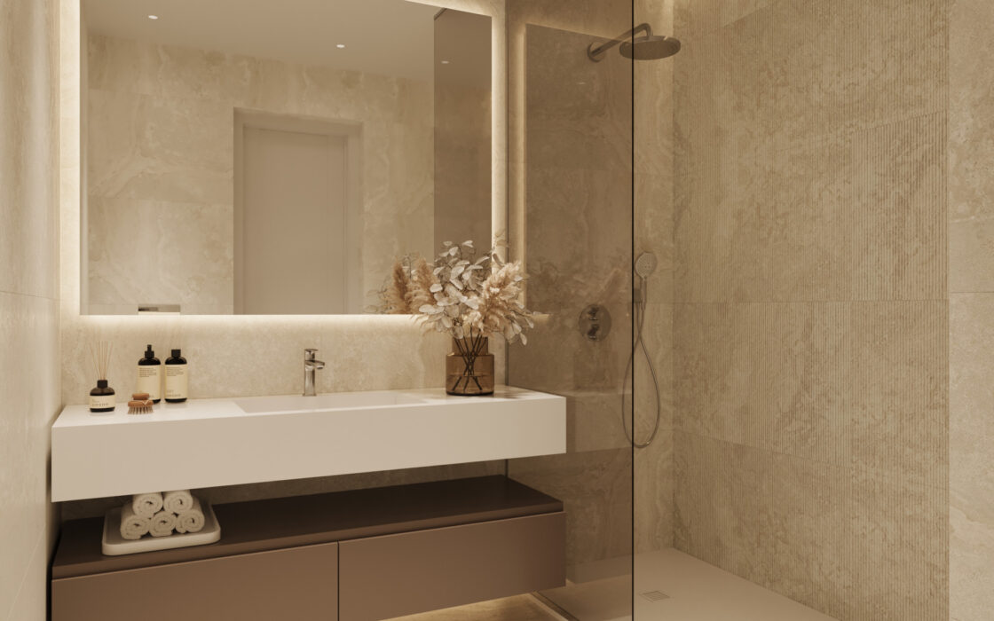 Трикімнатна квартира з терасою в Естепоні 122.67 кв.м