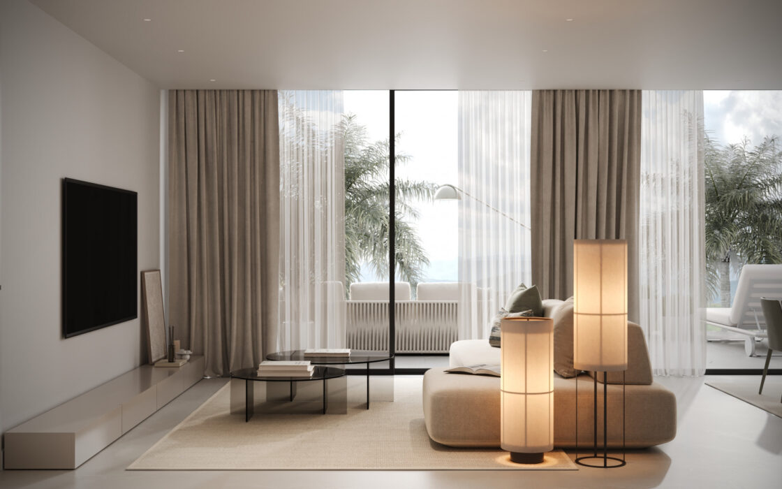 Трикімнатна квартира з терасою в Естепоні 122.67 кв.м