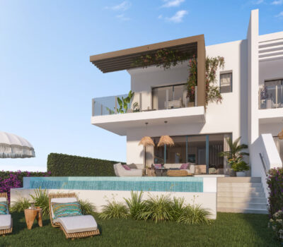 Вілла з терасою в Ель Чапаррале, Міхас, 142 кв.м.