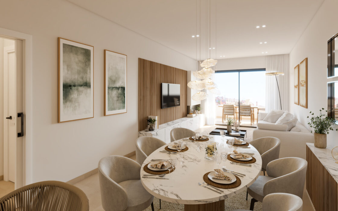 Дома с террасами в Лос Пакос, Фуэнхирола от 98.73 кв.м