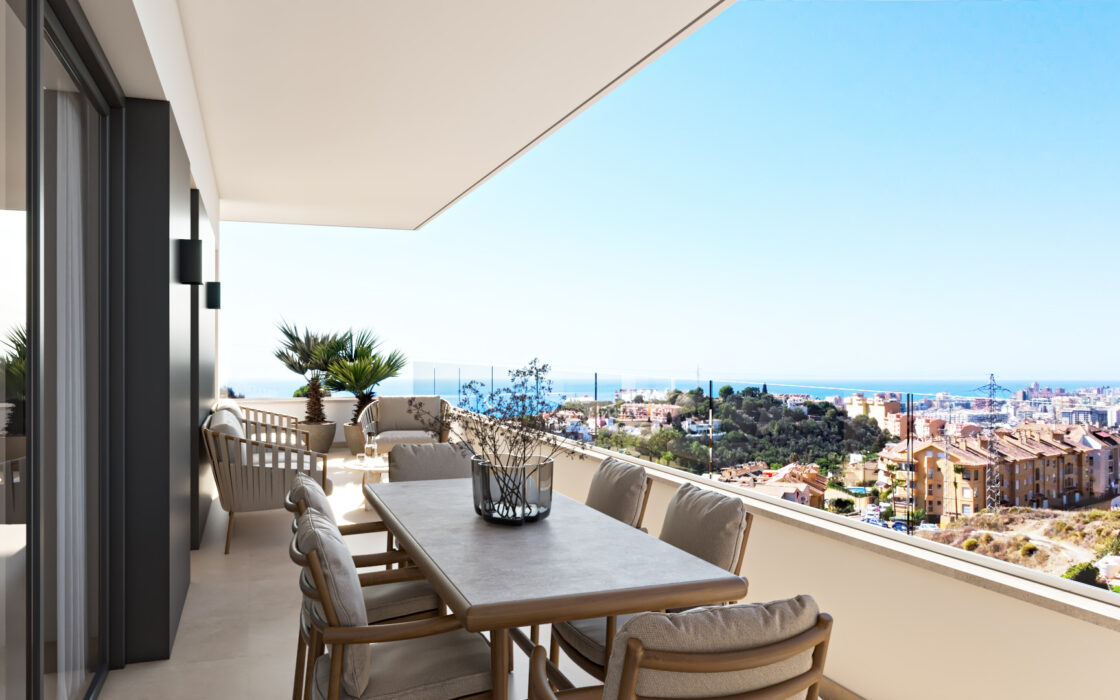 Дома с террасами в Лос Пакос, Фуэнхирола от 98.73 кв.м