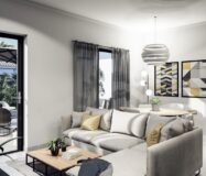 Двухквартирные дома 2 спальни в Мучамеле с террасой