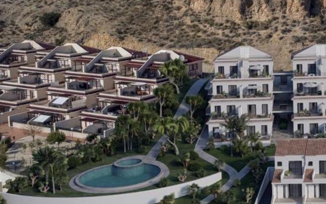 Двухквартирные дома 2 спальни в Мучамеле с террасой