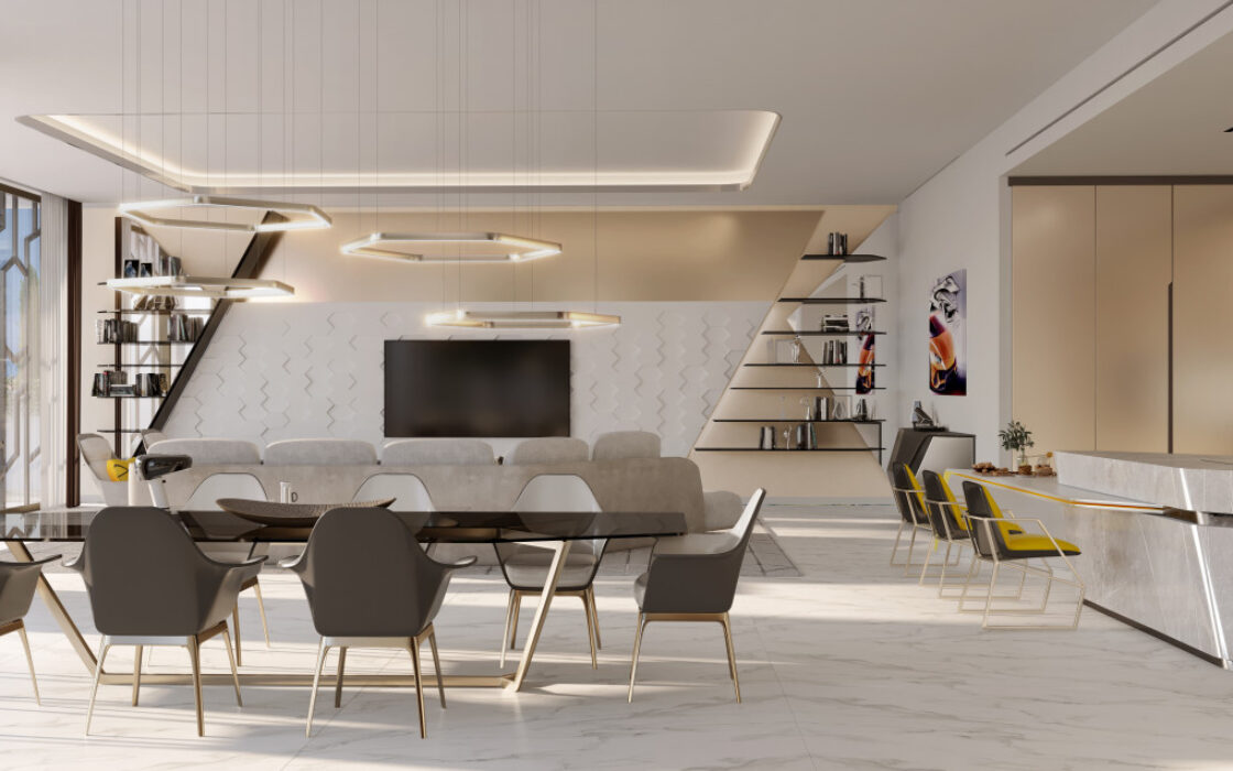 Ексклюзивна вілла в Бенаавісі 1254 кв.м з терасою