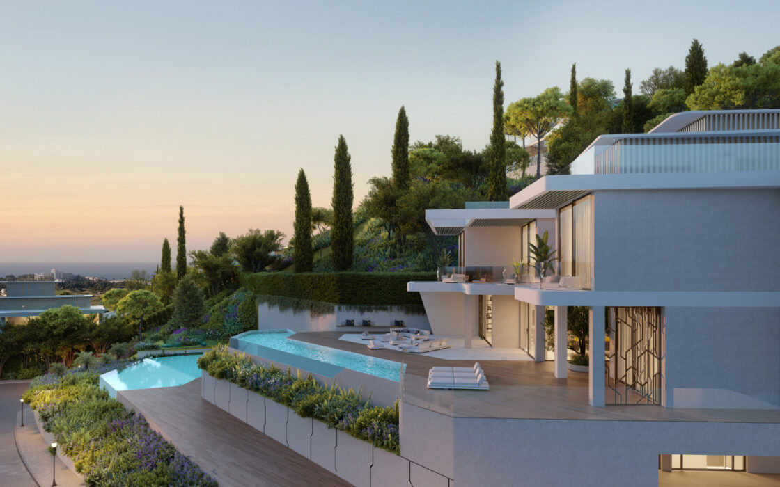 Ексклюзивна вілла в Бенаавісі 1254 кв.м з терасою