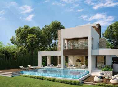 Вилла на Золотой Миле, Марбелья, 5 комнат, терраса