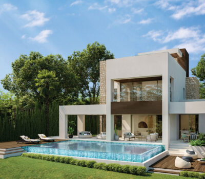 Вілла на Золотій Мілі, Марбелья, 5 кімнат, тераса