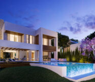 Вилла на Золотой Миле, Марбелья, 5 комнат, терраса