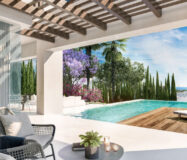 Вилла на Золотой Миле, Марбелья, 5 комнат, терраса