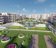 Новый жилой комплекс с террасой в Гвардамар-дель-Сегура