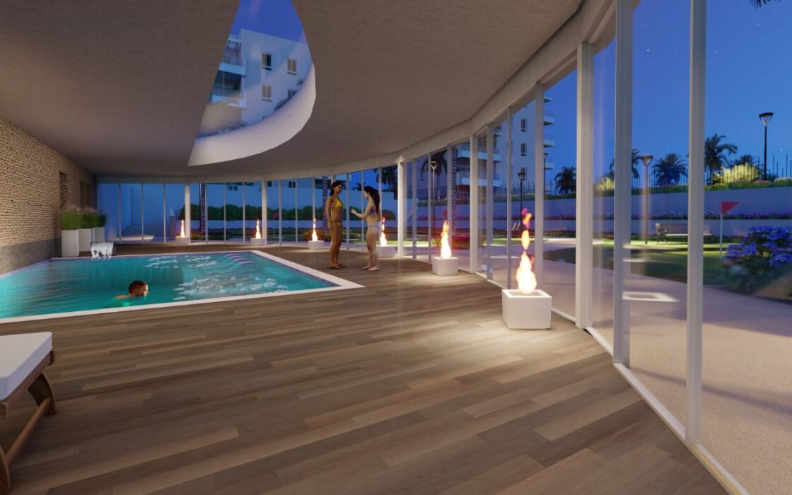 Новый жилой комплекс с террасой в Гвардамар-дель-Сегура