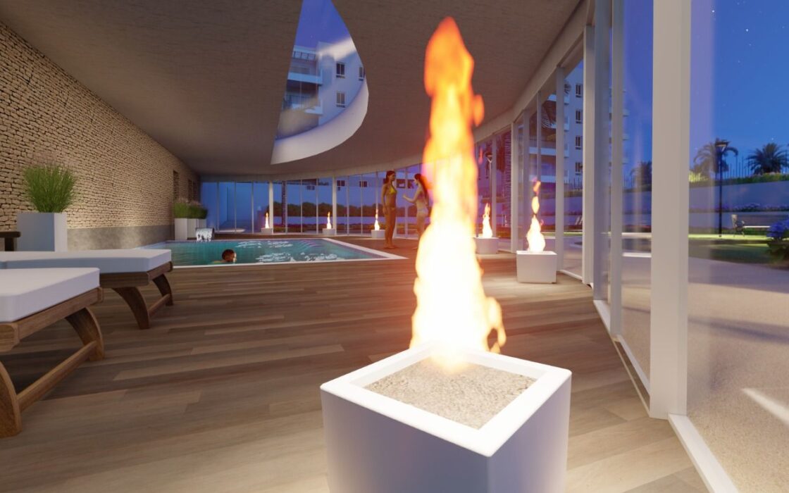 Новый жилой комплекс с террасой в Гвардамар-дель-Сегура