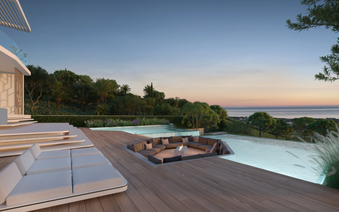 Вилла Lamborghini в Бенаависе, 1130 кв.м, с террасой