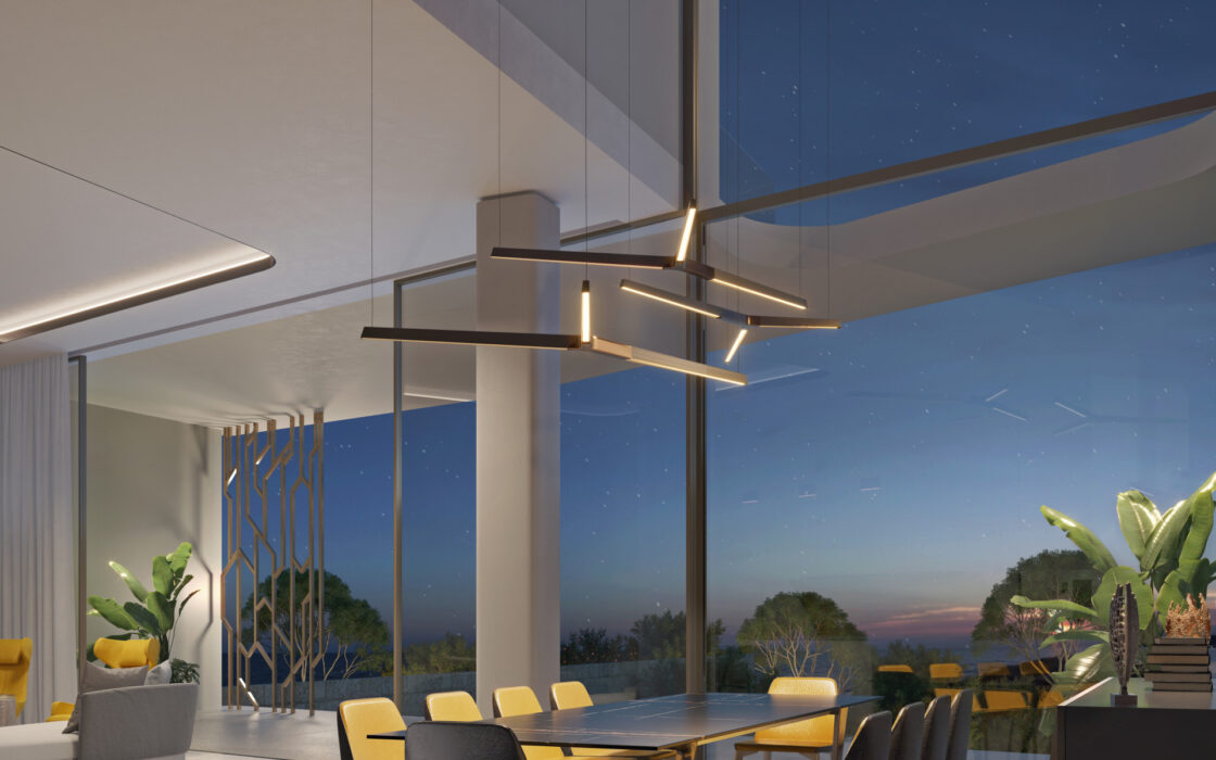 Вилла Lamborghini в Бенаависе, 1130 кв.м, с террасой