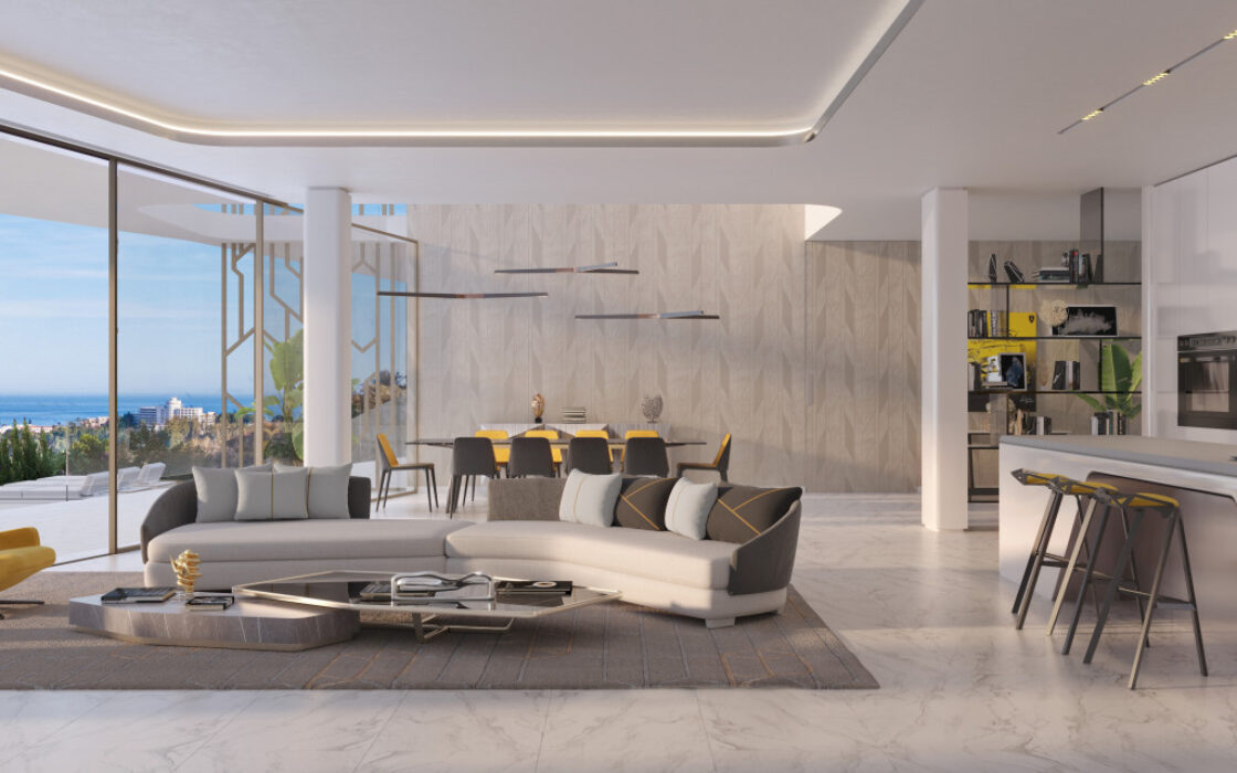 Вилла Lamborghini в Бенаависе, 1130 кв.м, с террасой