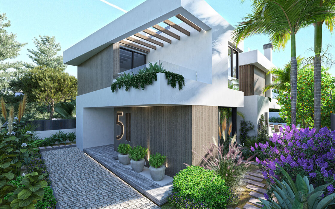 Роскошные виллы с террасой в Пуэрто Банус, 752 кв.м.