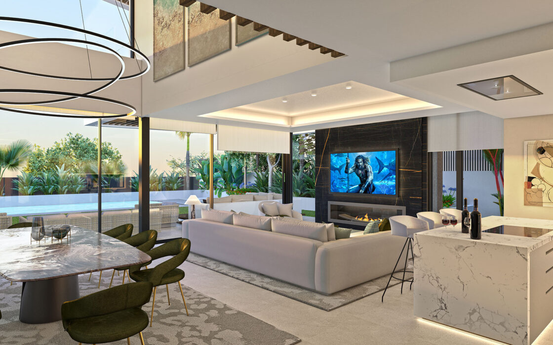 Роскошные виллы с террасой в Пуэрто Банус, 752 кв.м.