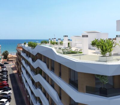 Новобудова в Гуардамар дель Сегура, 100 м до пляжу, тераса