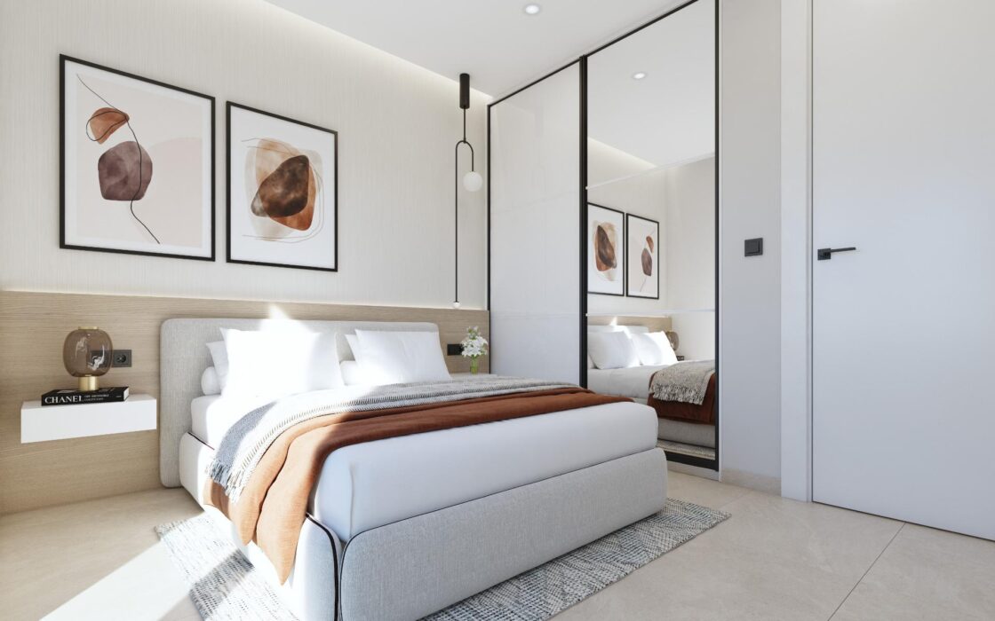 Новостройка в Гуардамар дель Сегура, 100 м до пляжа, терраса